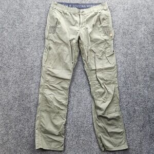 Dovetail Workwear Pants Womens 10x30 Olive Ripstop Cargo Stretch‎ DTW-S23-030